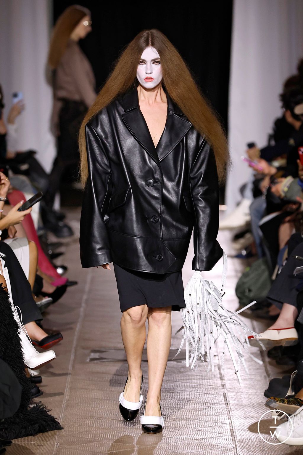 Fashion Week Paris Fall/Winter 2026 look 28 from the Vaquera collection womenswear