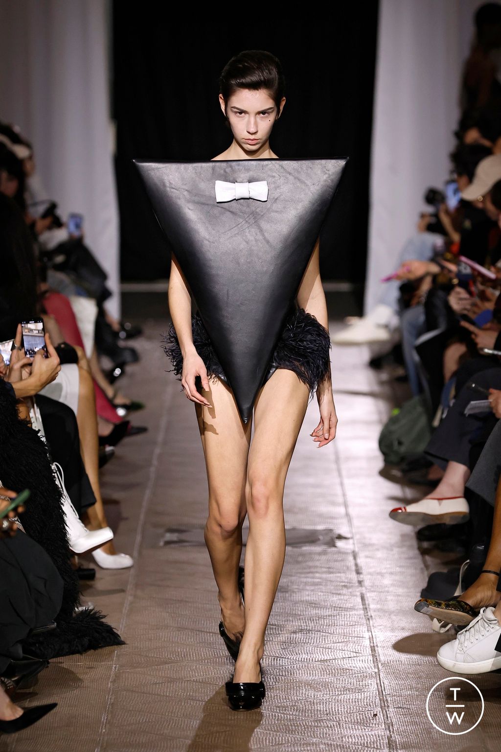 Fashion Week Paris Fall/Winter 2026 look 35 from the Vaquera collection womenswear