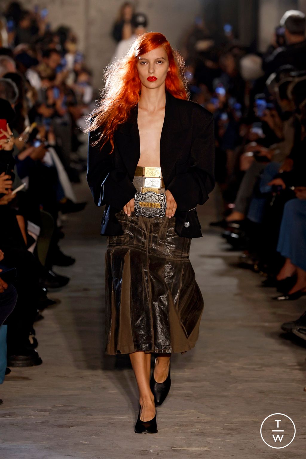Fashion Week Paris Spring/Summer 2025 look 3 de la collection Vaquera womenswear