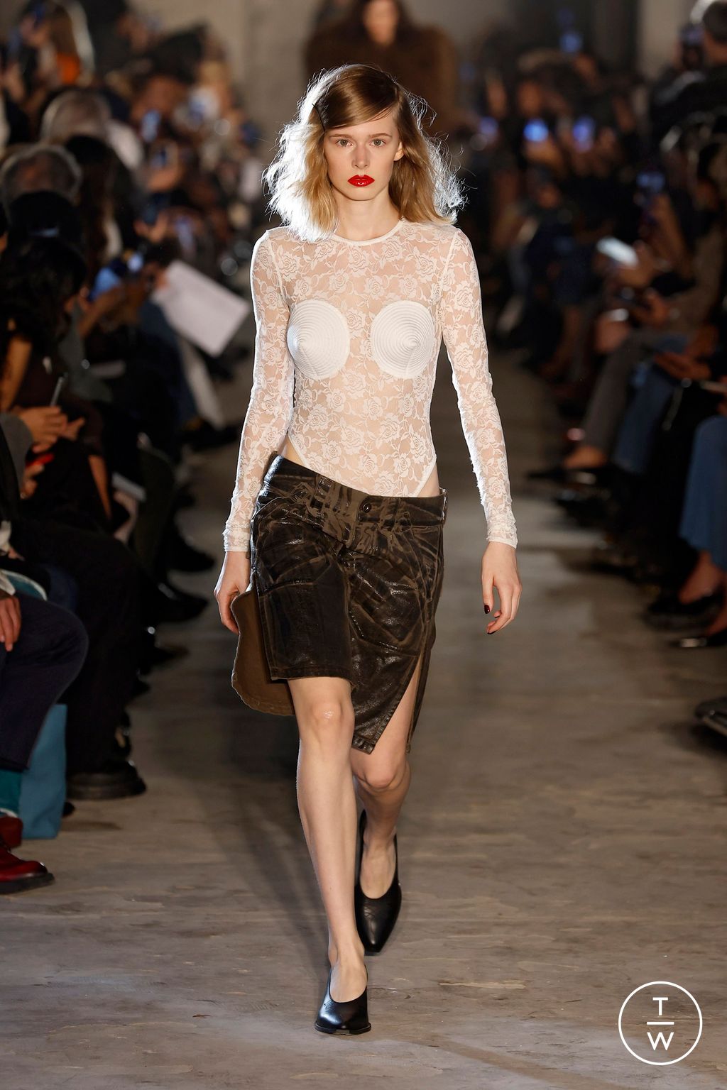 Fashion Week Paris Spring/Summer 2025 look 7 de la collection Vaquera womenswear