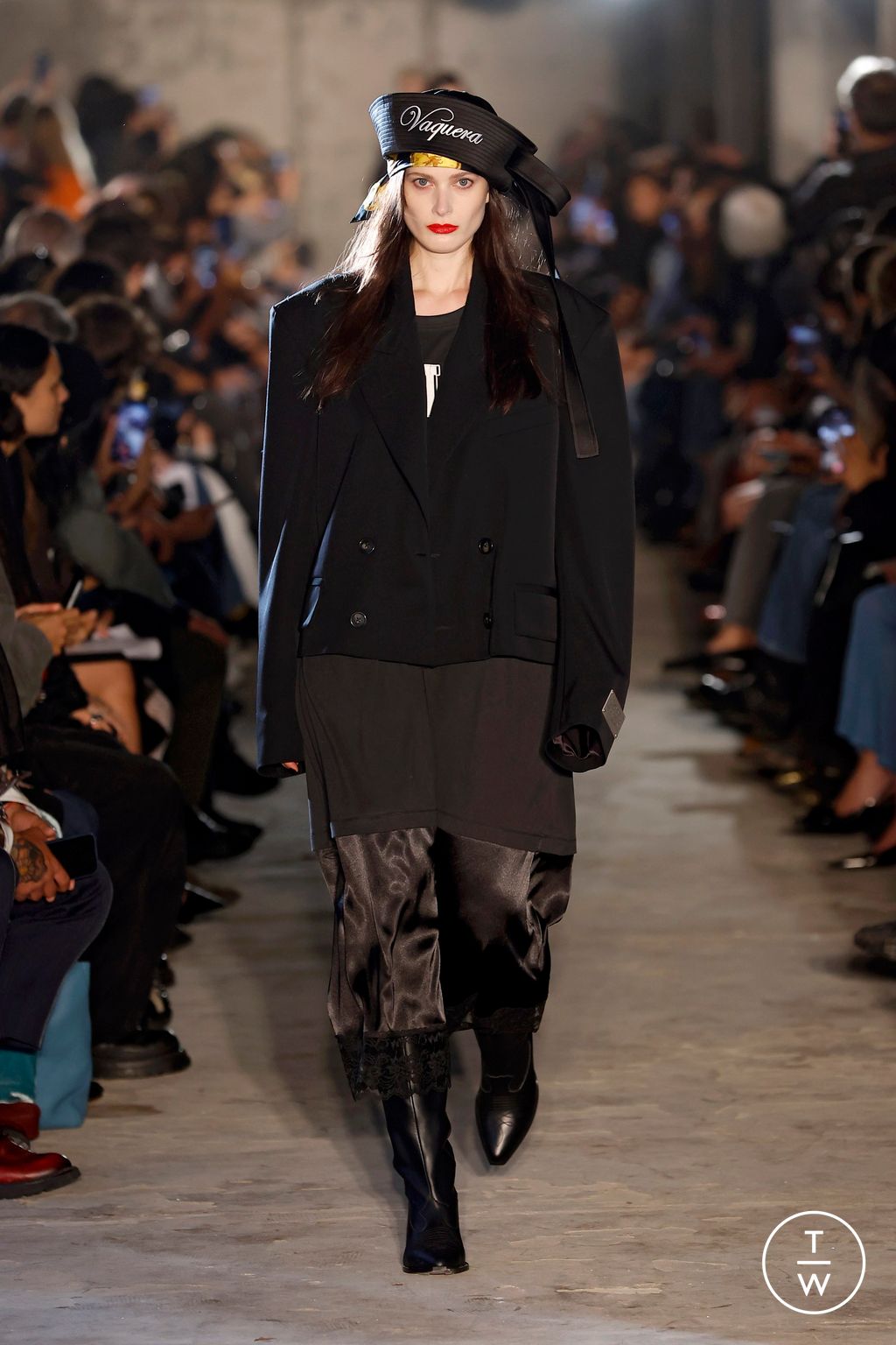 Fashion Week Paris Spring-Summer 2025 look 15 from the Vaquera collection womenswear
