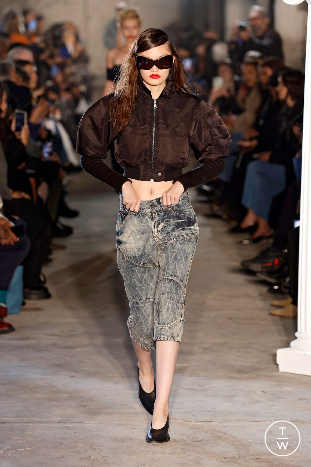 Fashion Week Paris Spring/Summer 2025 look 16 from the Vaquera collection womenswear