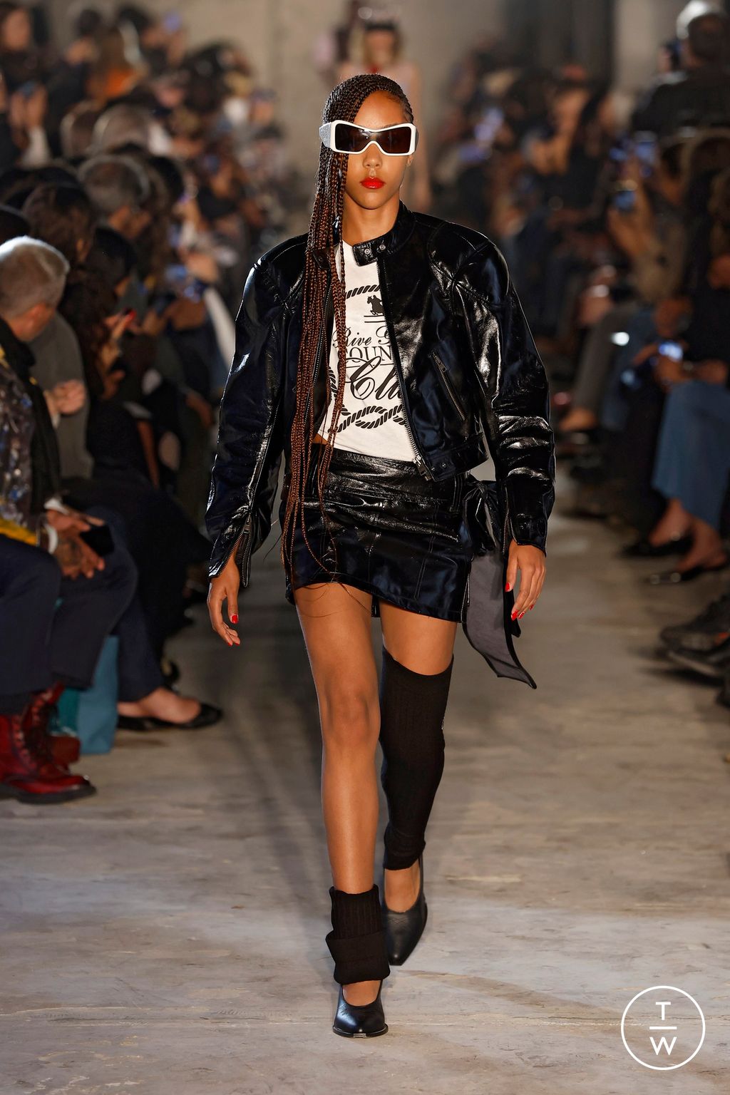 Fashion Week Paris Spring/Summer 2025 look 24 de la collection Vaquera womenswear