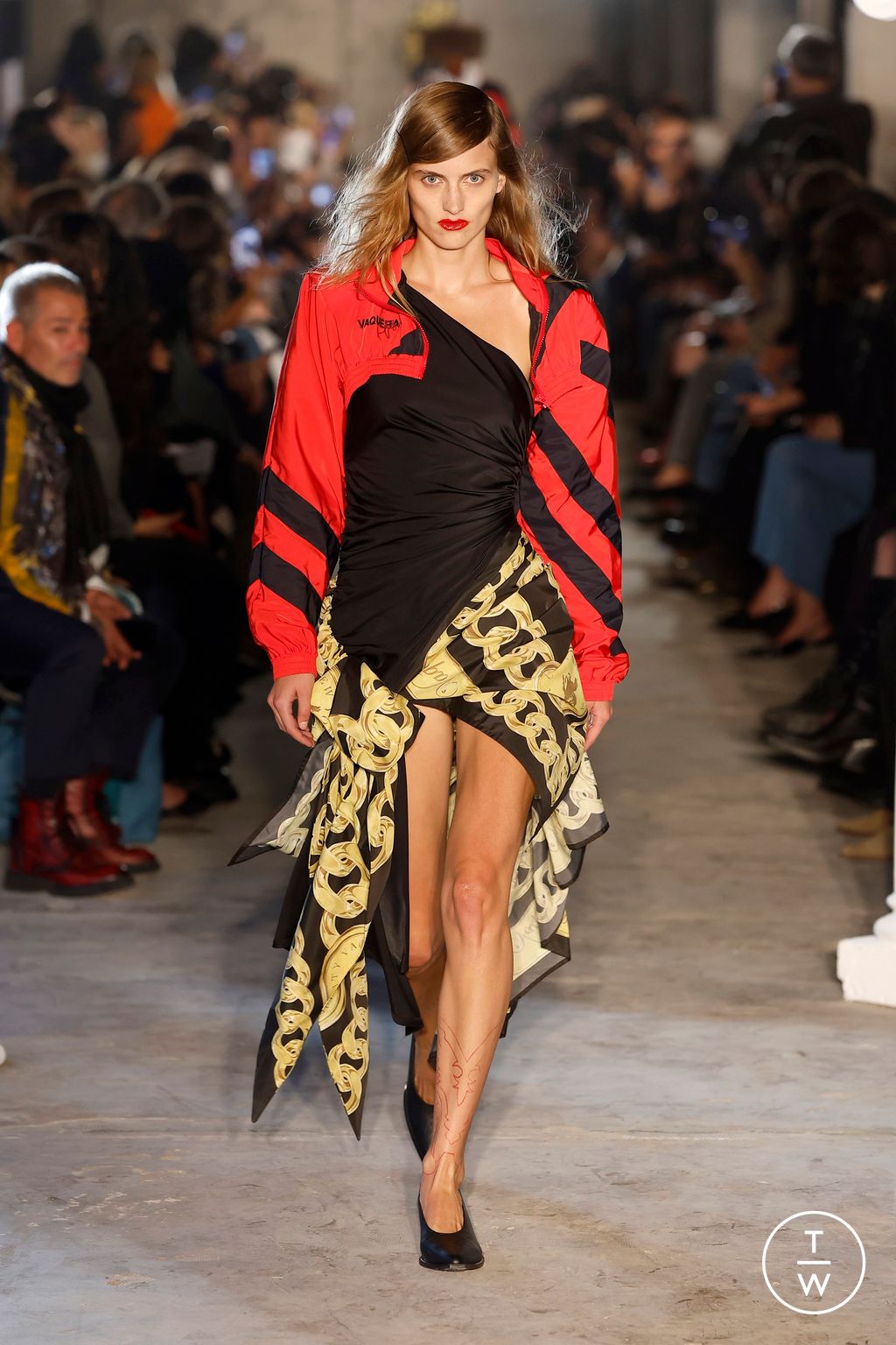 Fashion Week Paris Spring/Summer 2025 look 32 de la collection Vaquera womenswear