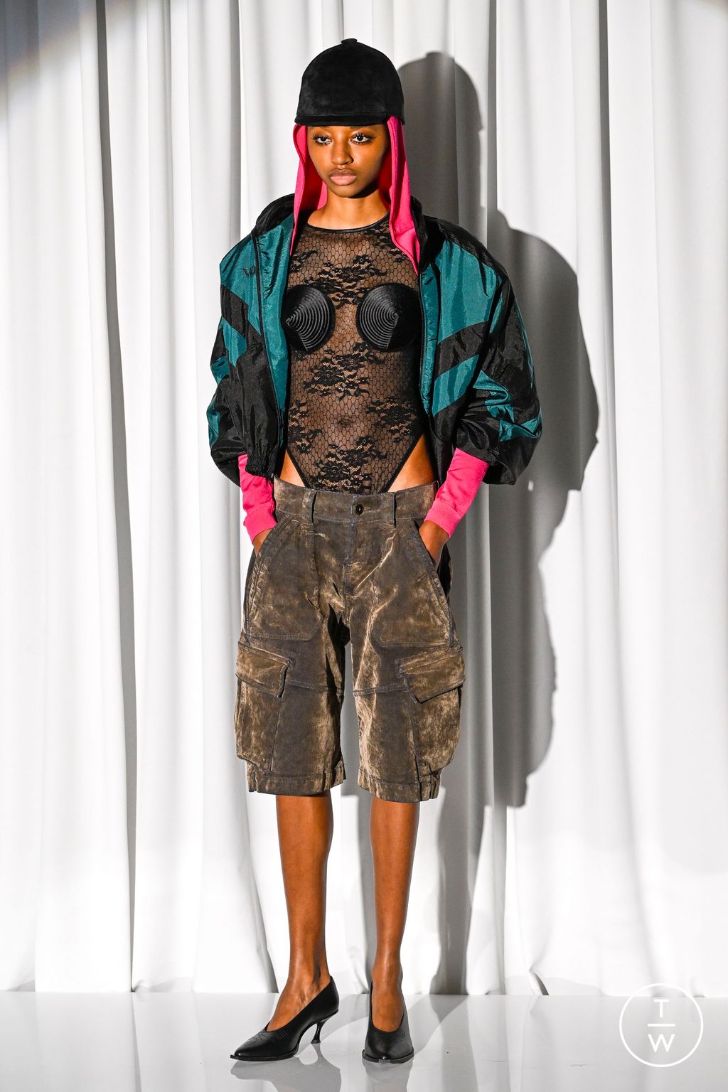 Fashion Week Paris Spring/Summer 2026 look 23 from the Vaquera collection womenswear