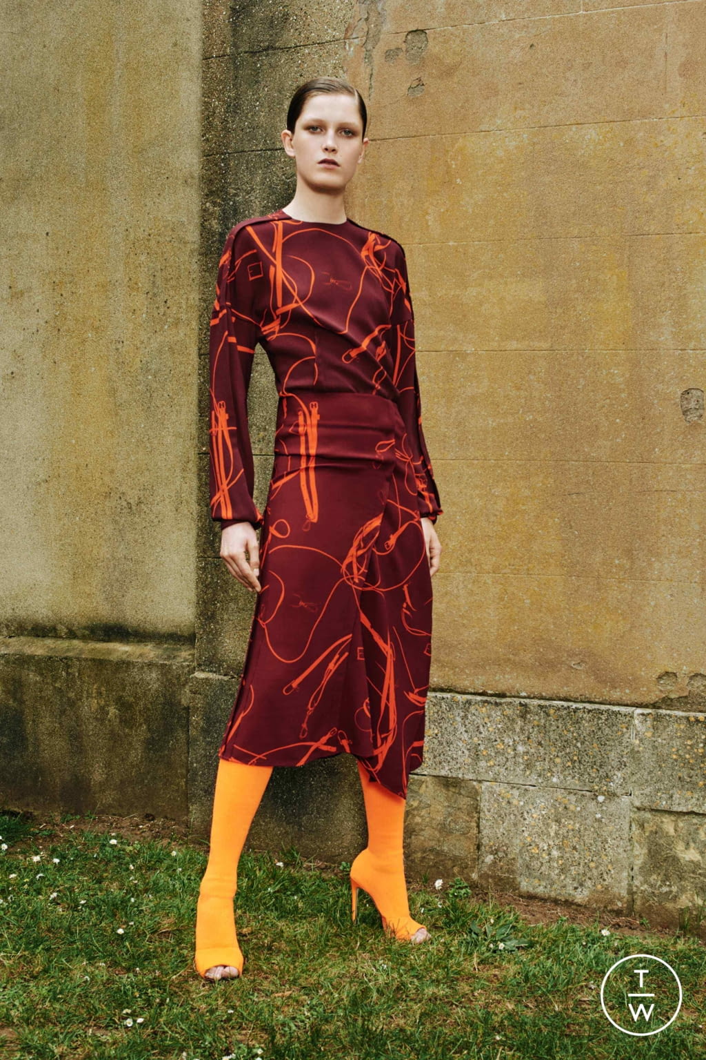 Fashion Week London Resort 2020 look 20 from the Victoria Beckham collection womenswear