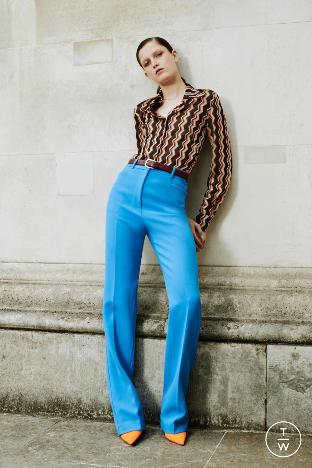 Fashion Week London Resort 2020 look 22 from the Victoria Beckham collection womenswear