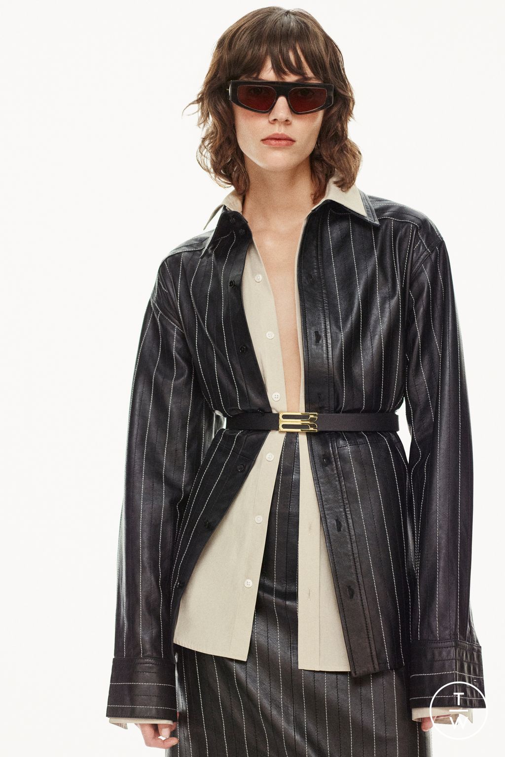 Fashion Week Paris Pre-Fall 2025 look 17 de la collection Victoria Beckham womenswear