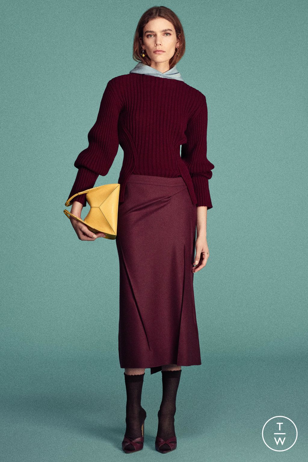 Fashion Week Paris Pre-Fall 2026 look 20 from the Victoria Beckham collection womenswear