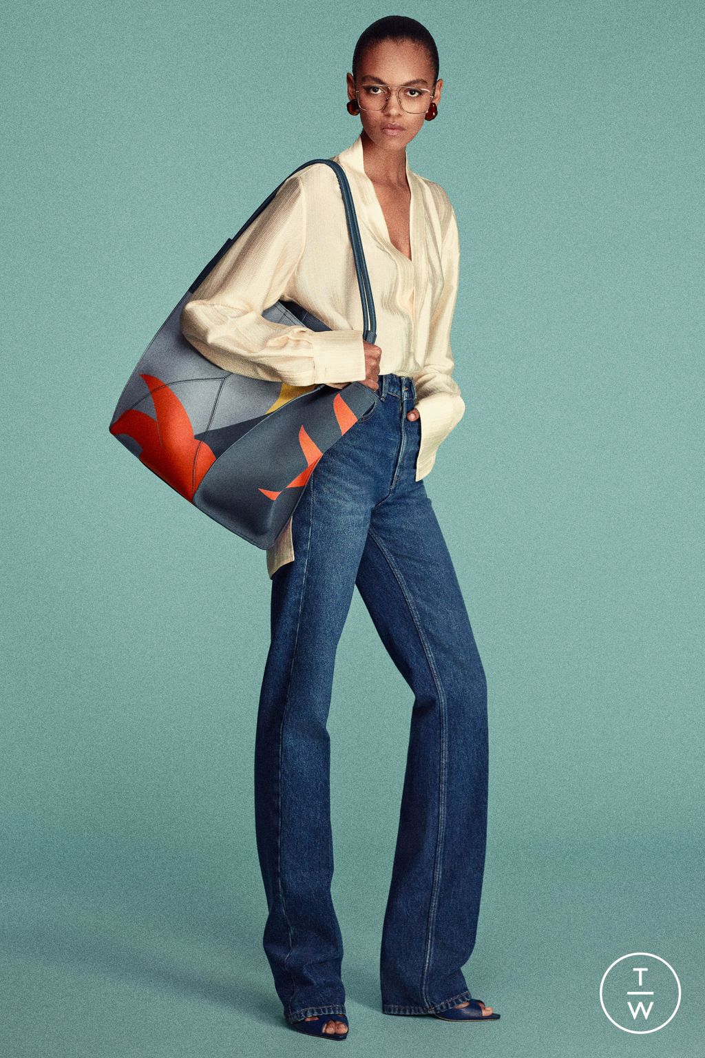Fashion Week Paris Pre-Fall 2026 look 40 from the Victoria Beckham collection 女装