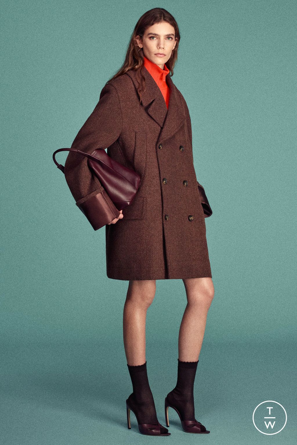 Fashion Week Paris Pre-Fall 2026 look 41 from the Victoria Beckham collection womenswear