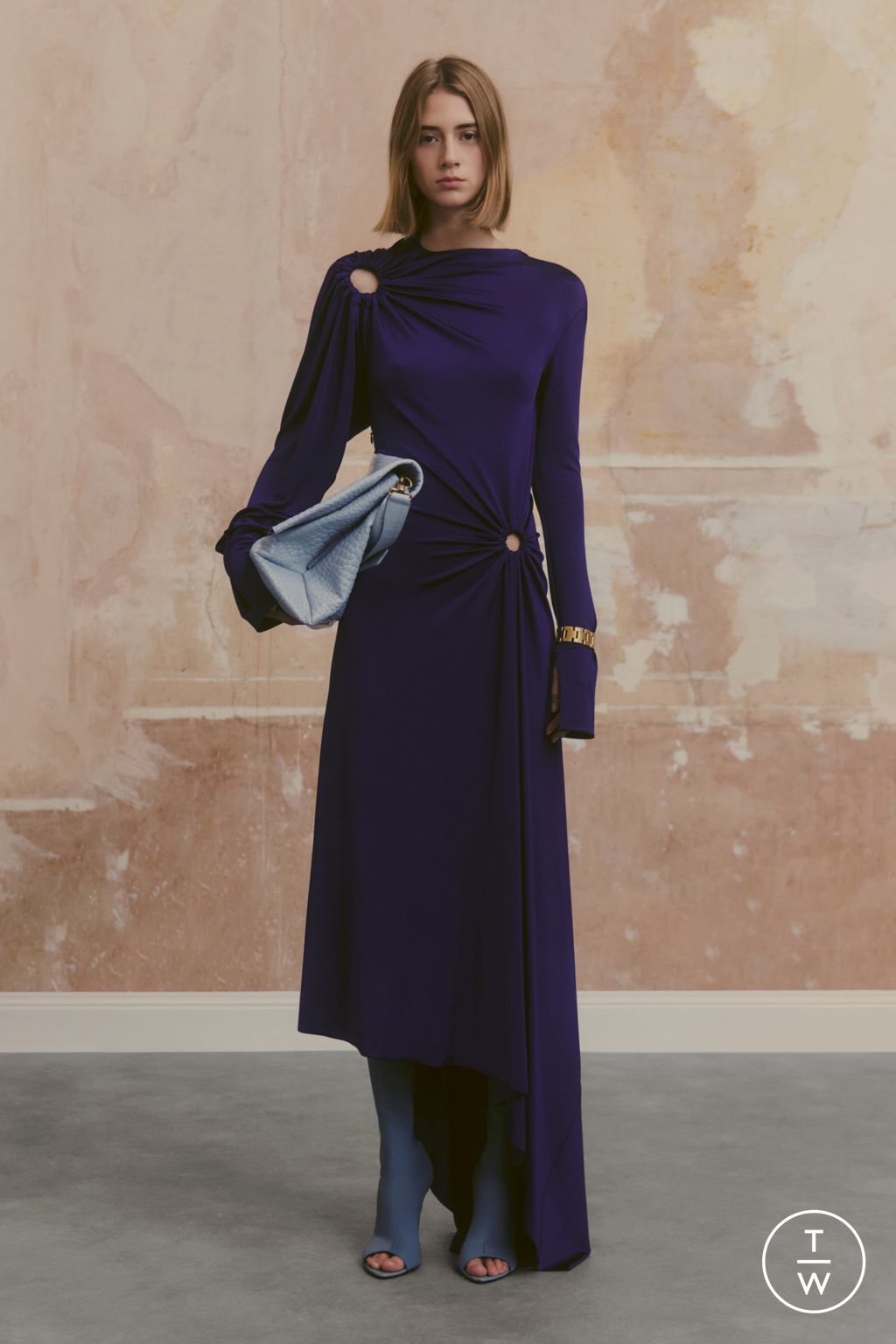 Fashion Week London Resort 2024 look 19 de la collection Victoria Beckham womenswear