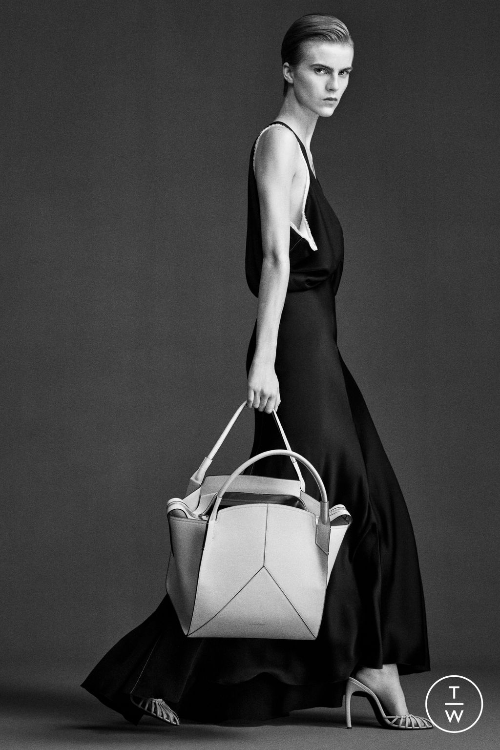 Fashion Week Paris Resort 2025 look 30 from the Victoria Beckham collection womenswear