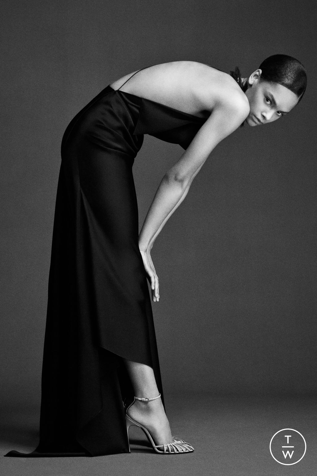 Fashion Week Paris Resort 2025 look 32 from the Victoria Beckham collection womenswear