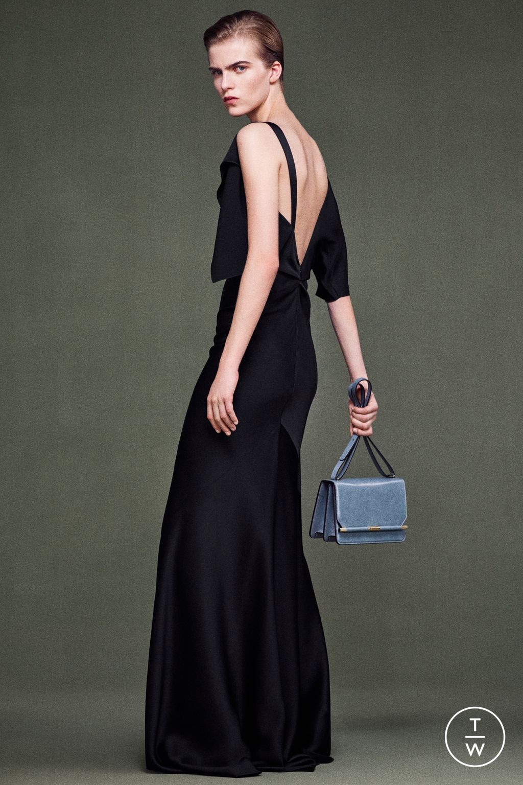 Fashion Week Paris Resort 2025 look 5 from the Victoria Beckham collection womenswear