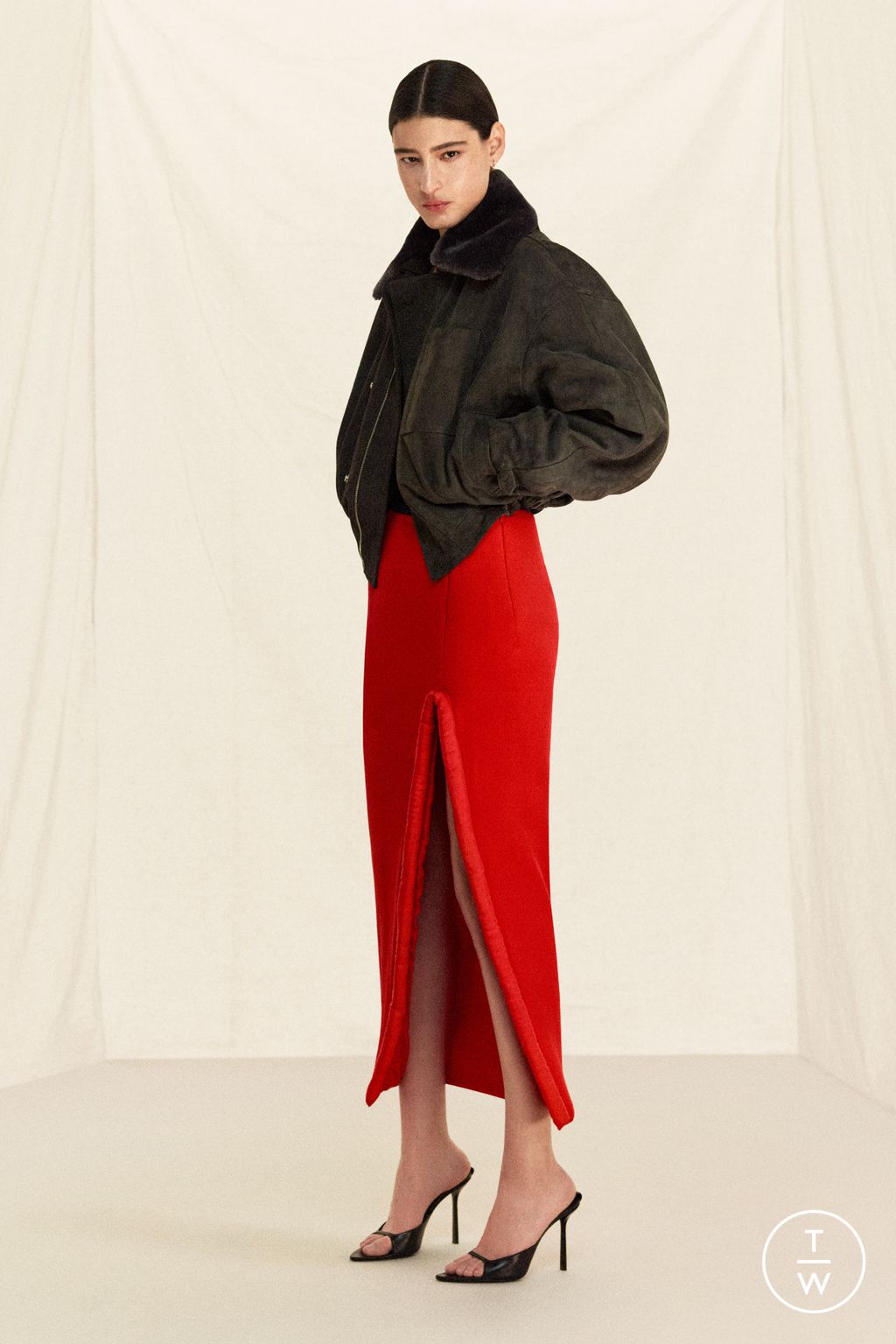 Fashion Week Paris Resort 2026 look 31 from the Victoria Beckham collection womenswear