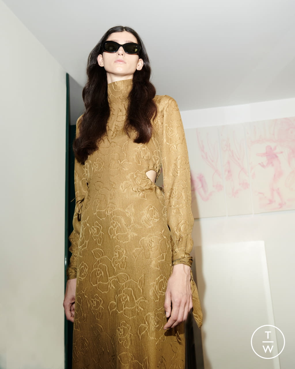 Fashion Week Milan Fall/Winter 2021 look 3 de la collection Vernisse womenswear