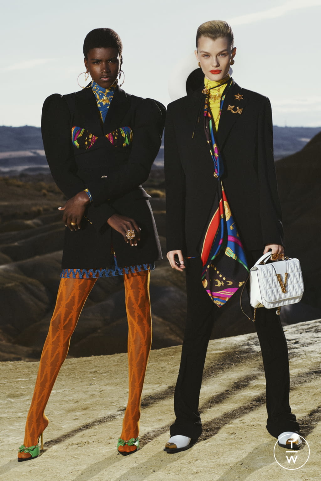 Fashion Week Milan Resort 2020 look 13 de la collection Versace womenswear