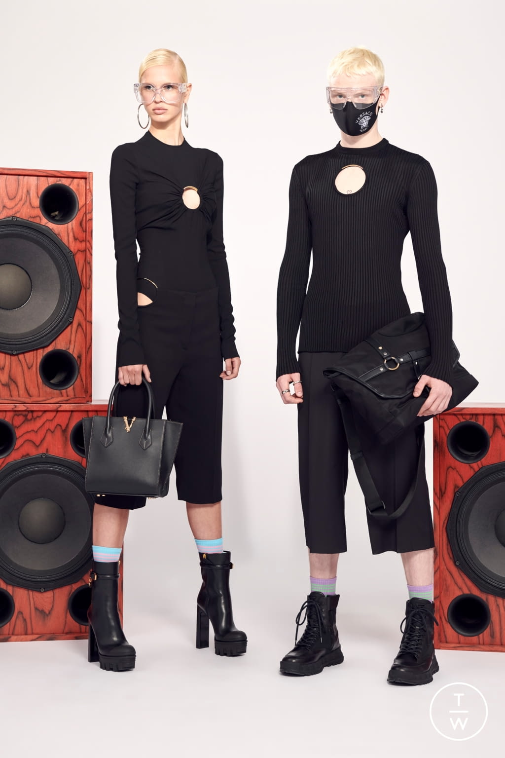 Fashion Week Milan Resort 2021 look 11 from the Versace collection womenswear