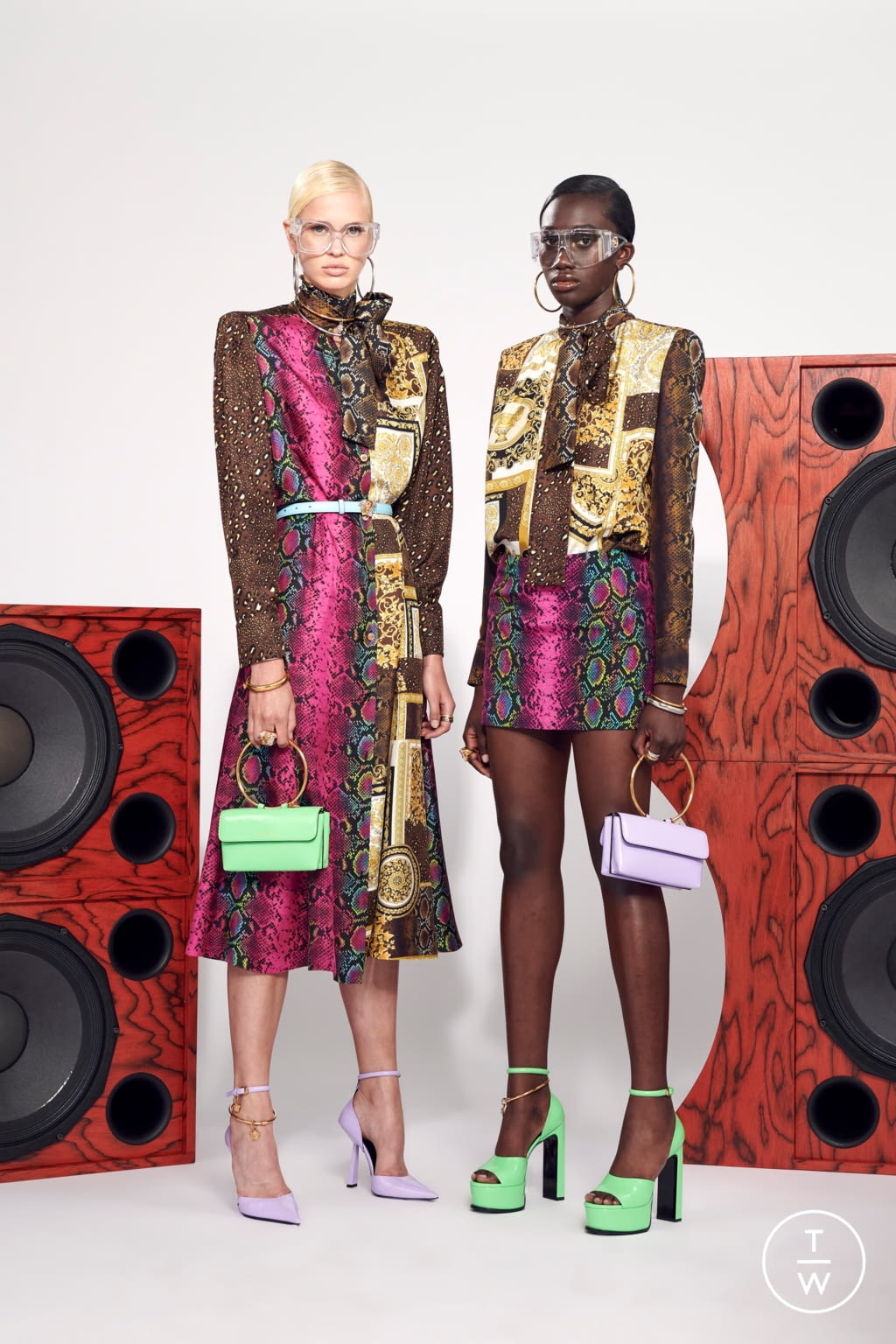 Fashion Week Milan Resort 2021 look 22 from the Versace collection womenswear