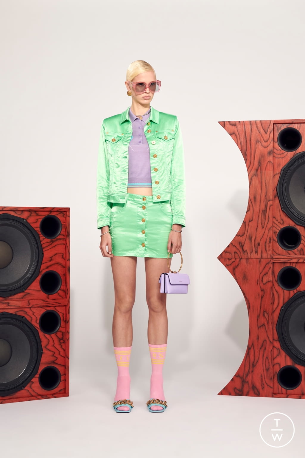 Fashion Week Milan Resort 2021 look 29 from the Versace collection womenswear