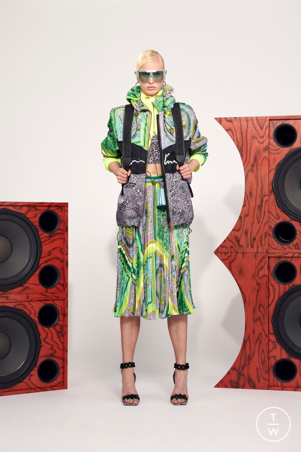 Fashion Week Milan Resort 2021 look 35 from the Versace collection womenswear