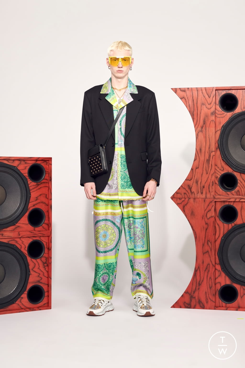 Fashion Week Milan Resort 2021 look 37 de la collection Versace womenswear