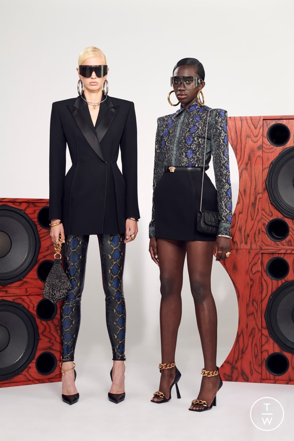 Fashion Week Milan Resort 2021 look 39 de la collection Versace womenswear