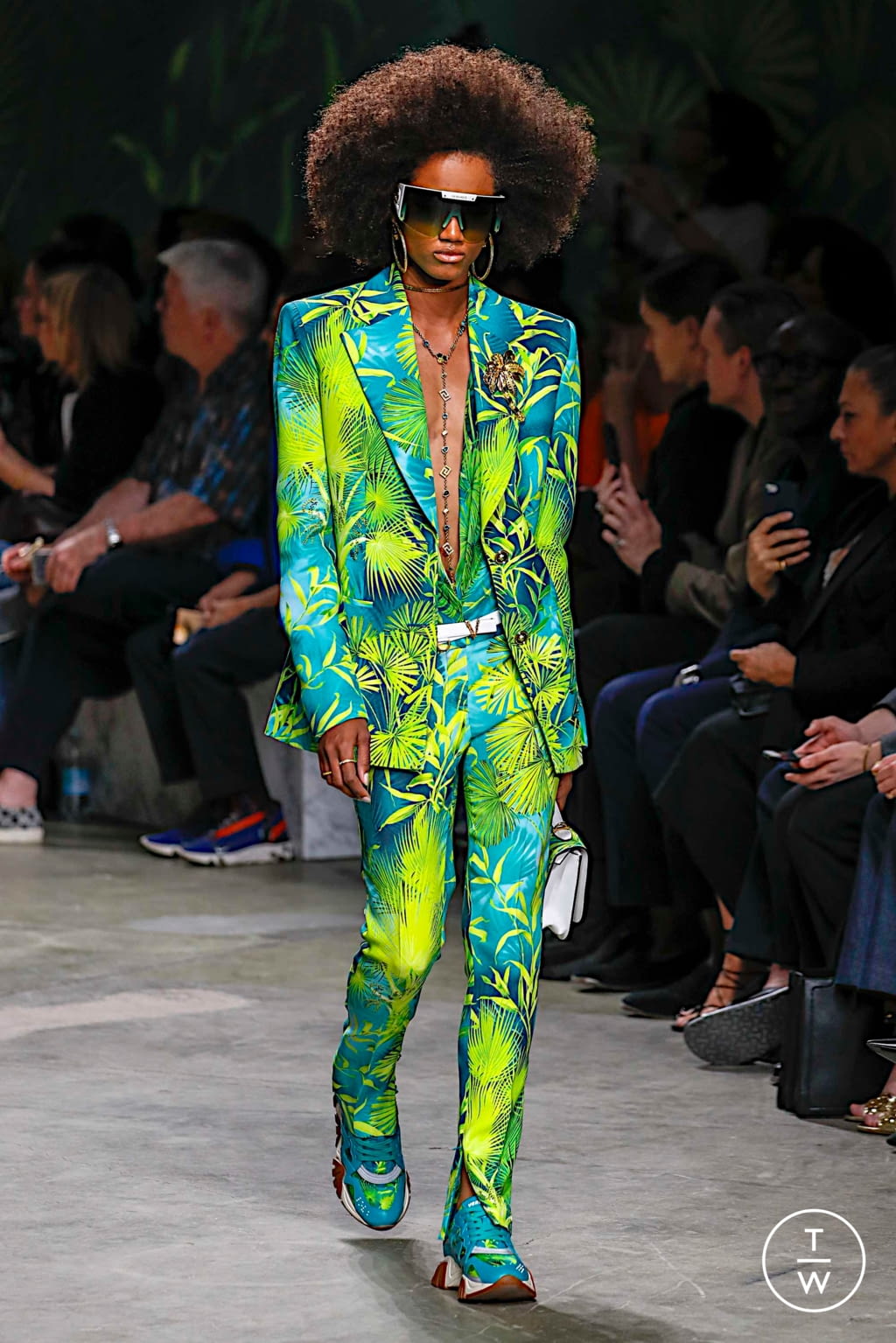 Fashion Week Milan Spring/Summer 2020 look 45 from the Versace collection womenswear