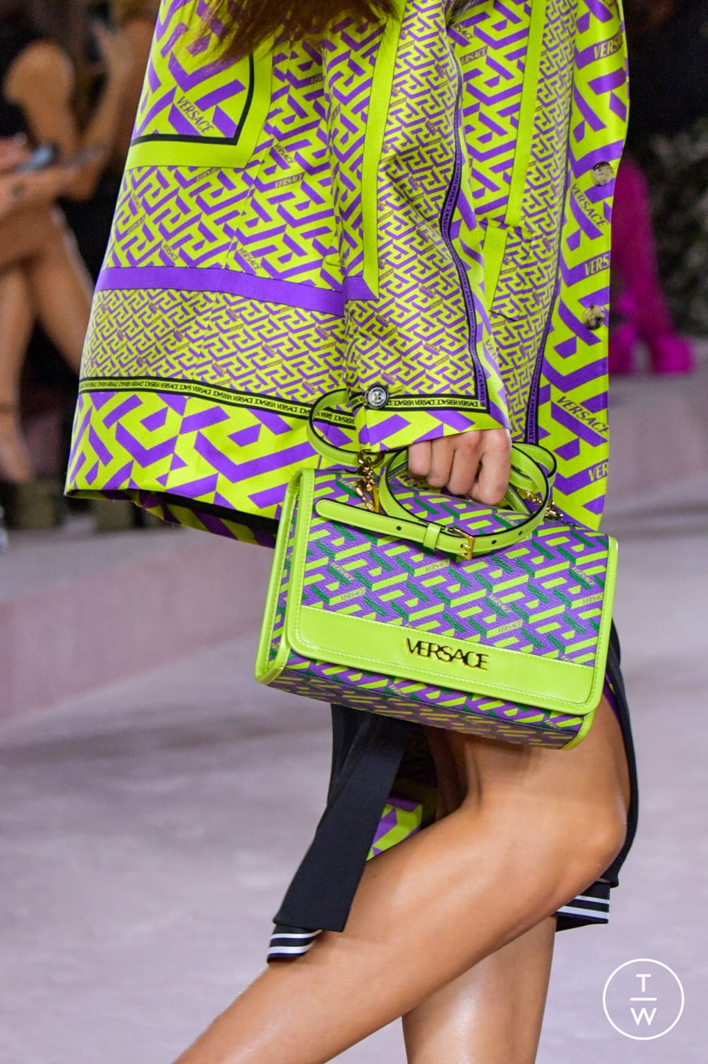 Fashion Week Milan Spring/Summer 2022 look 72 from the Versace collection womenswear accessories