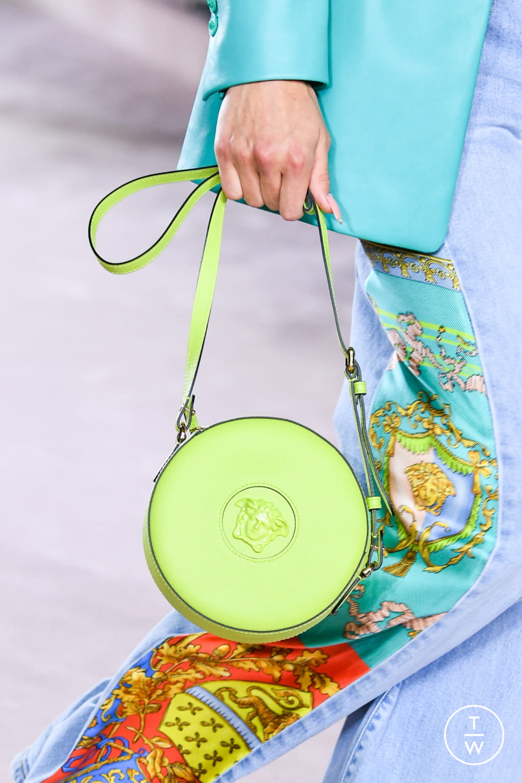 Fashion Week Milan Spring/Summer 2022 look 45 from the Versace collection womenswear accessories