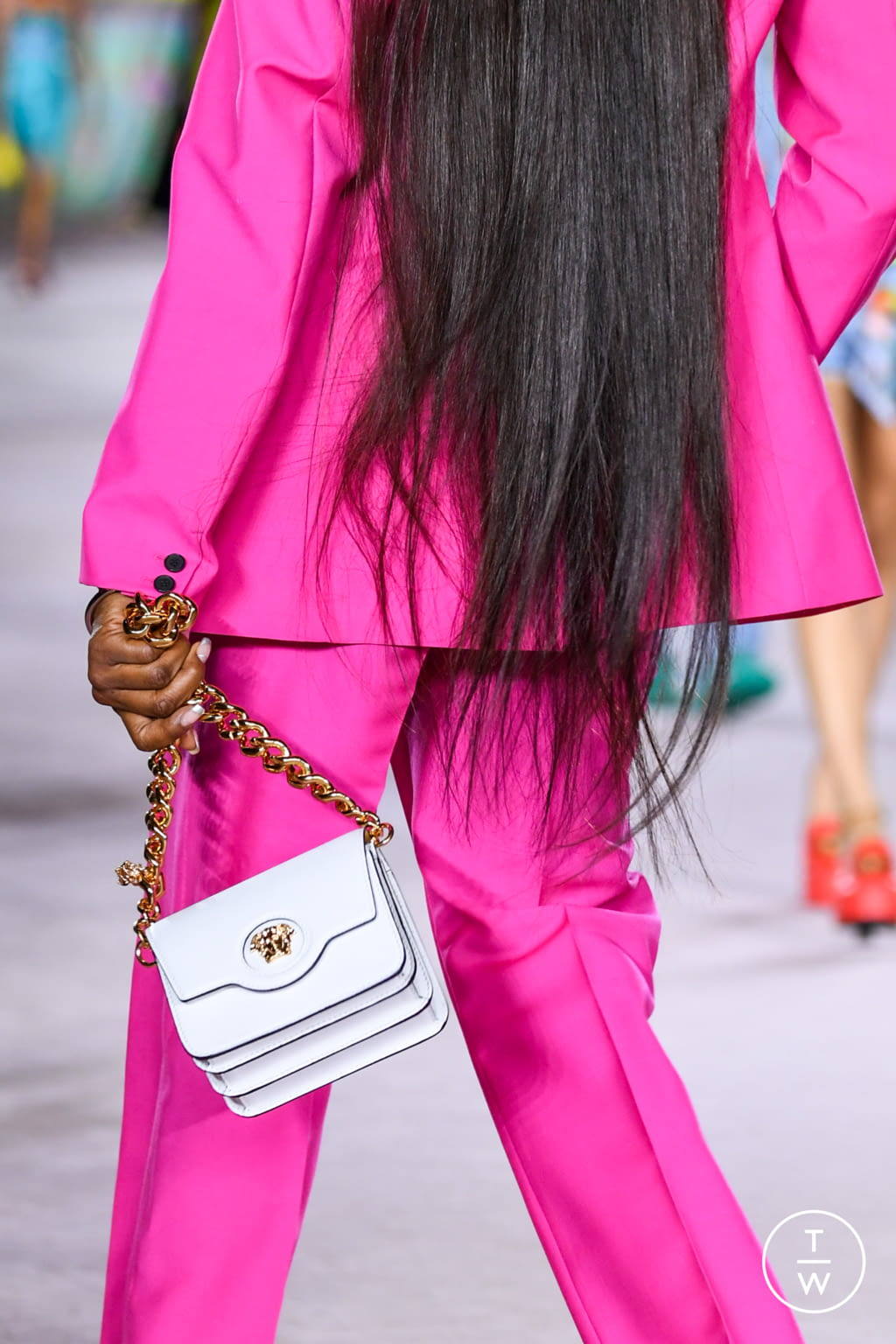 Fashion Week Milan Spring/Summer 2022 look 48 from the Versace collection womenswear accessories