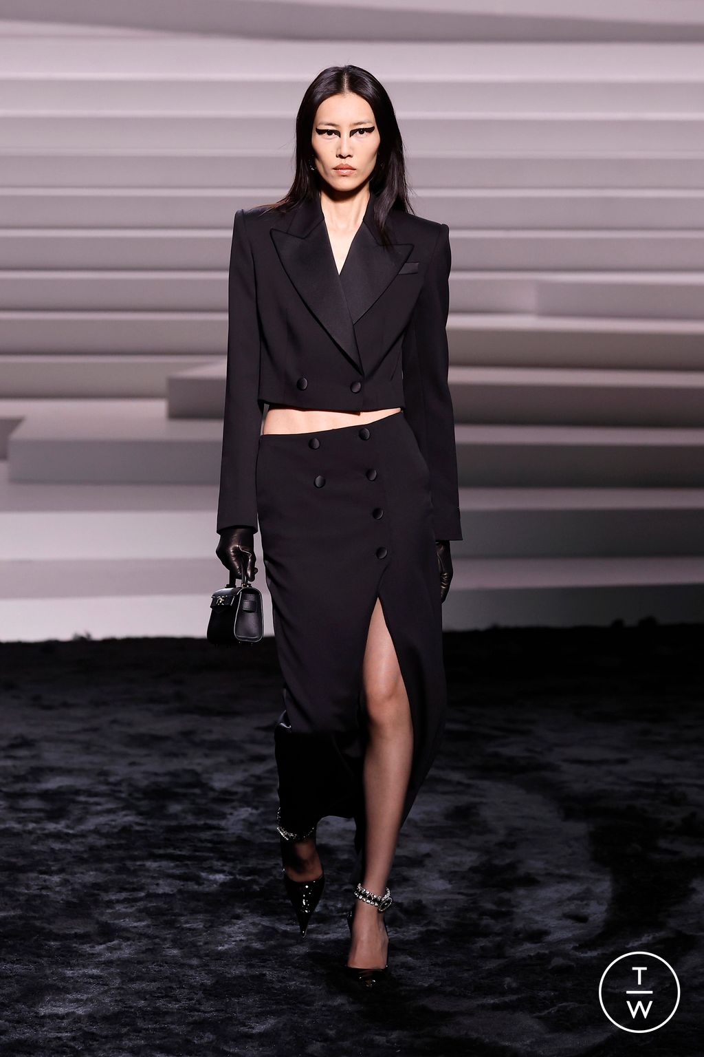 Fashion Week Milan Fall/Winter 2024 look 73 de la collection Versace womenswear