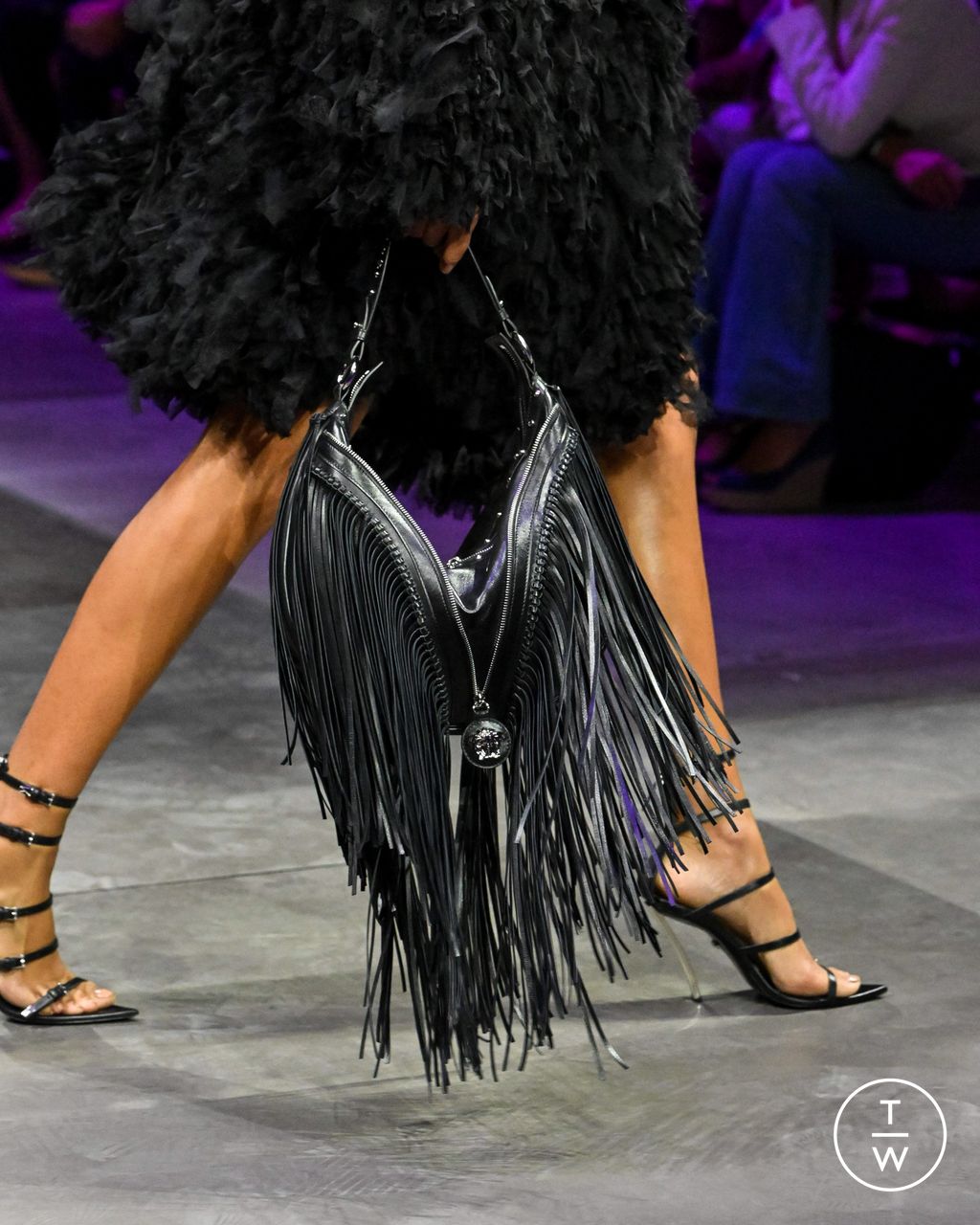 Fashion Week Milan Spring/Summer 2023 look 26 from the Versace collection womenswear accessories