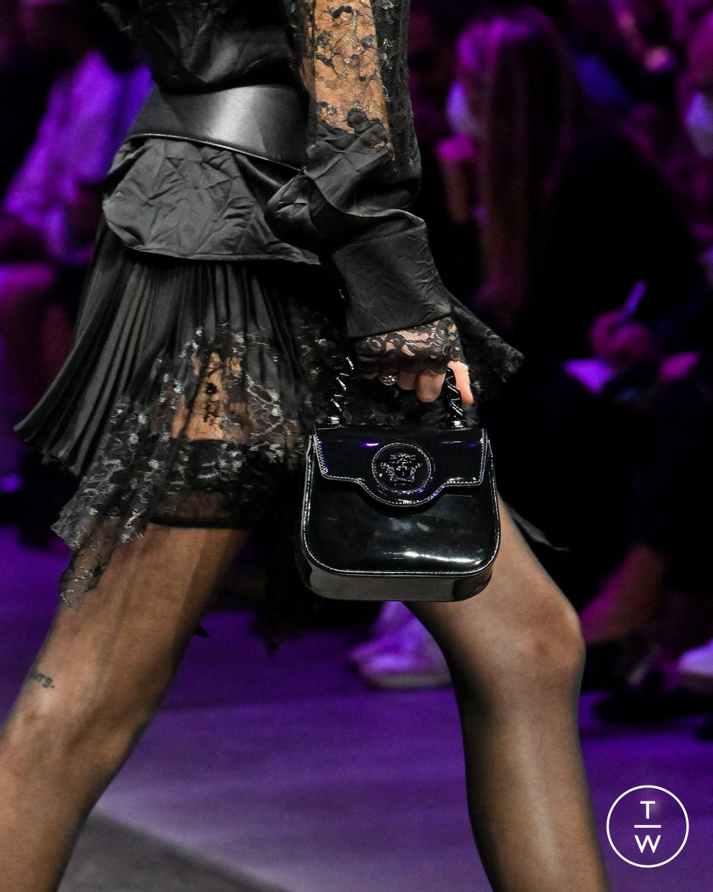 Fashion Week Milan Spring/Summer 2023 look 32 from the Versace collection womenswear accessories
