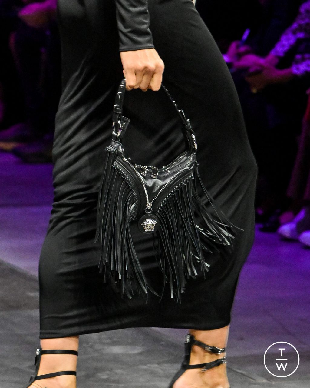 Fashion Week Milan Spring/Summer 2023 look 9 from the Versace collection womenswear accessories
