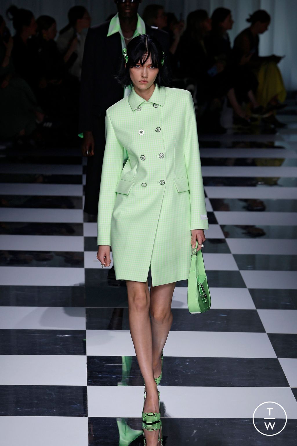 Fashion Week Milan Spring/Summer 2024 look 48 from the Versace collection 女装