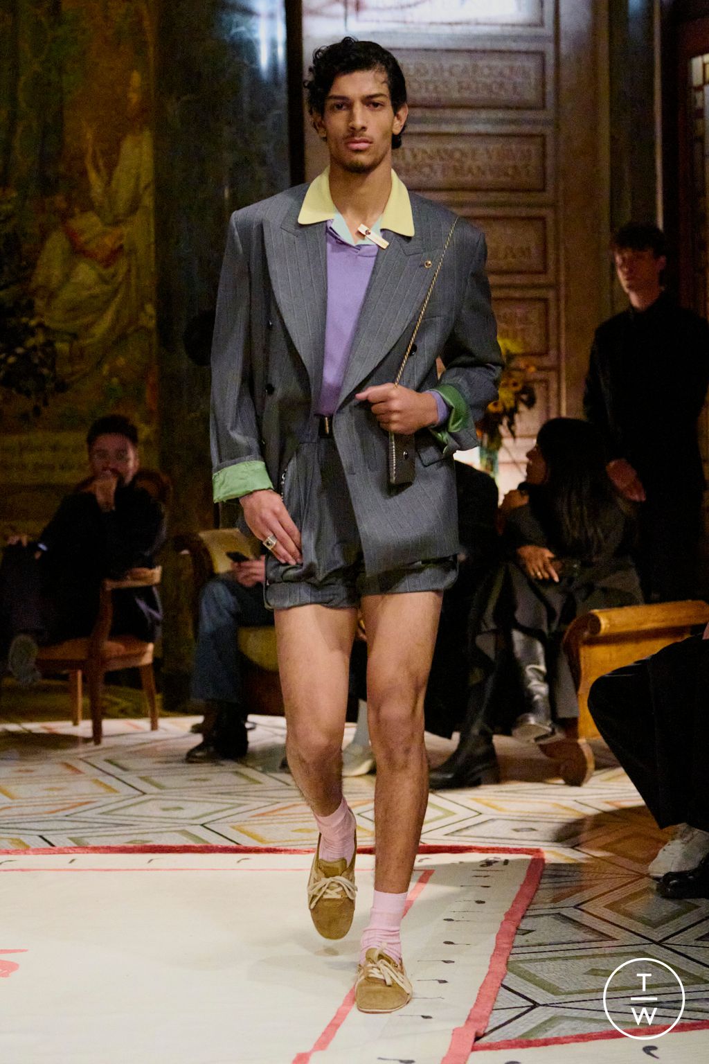 Fashion Week Milan Spring/Summer 2026 look 58 from the Versace collection womenswear