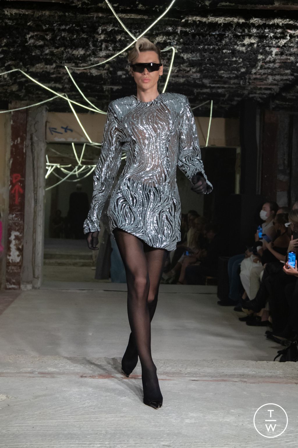 Fashion Week Paris Spring/Summer 2023 look 50 from the VETEMENTS collection womenswear