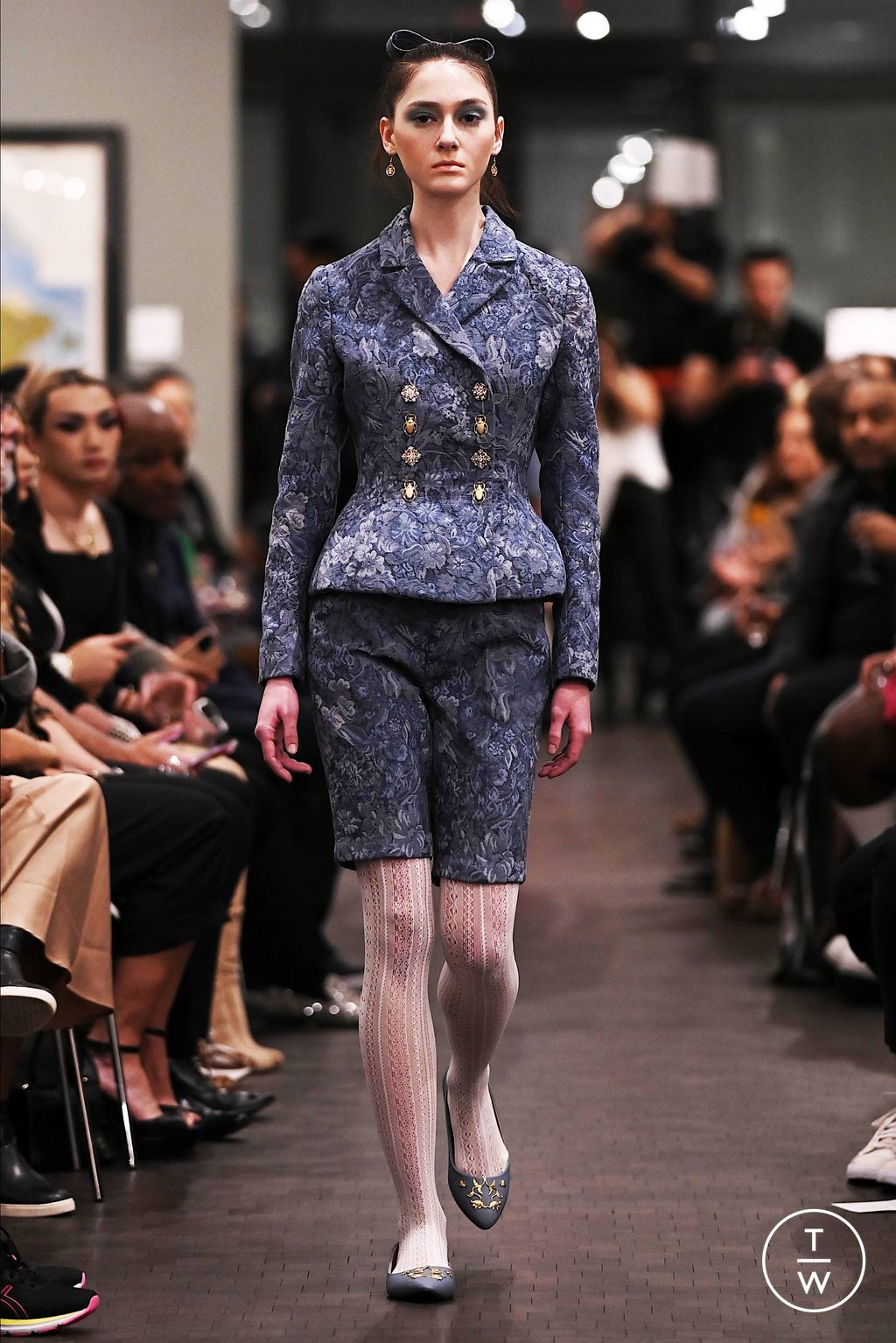 Fashion Week New York Fall/Winter 2023 look 8 from the Victor De Souza collection womenswear