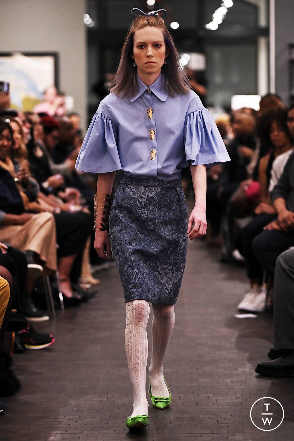 Fashion Week New York Fall/Winter 2023 look 9 de la collection Victor De Souza womenswear