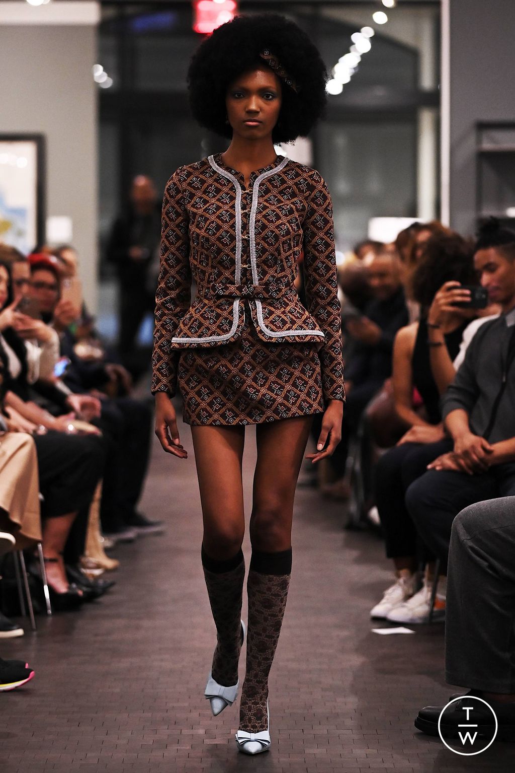Fashion Week New York Fall/Winter 2023 look 10 from the Victor De Souza collection womenswear