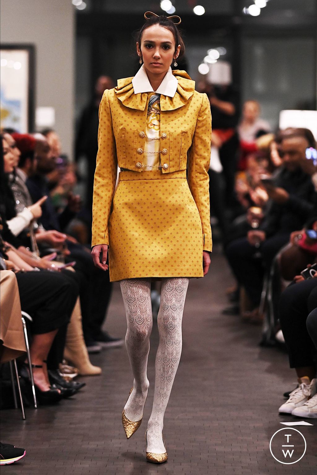 Fashion Week New York Fall/Winter 2023 look 11 from the Victor De Souza collection womenswear