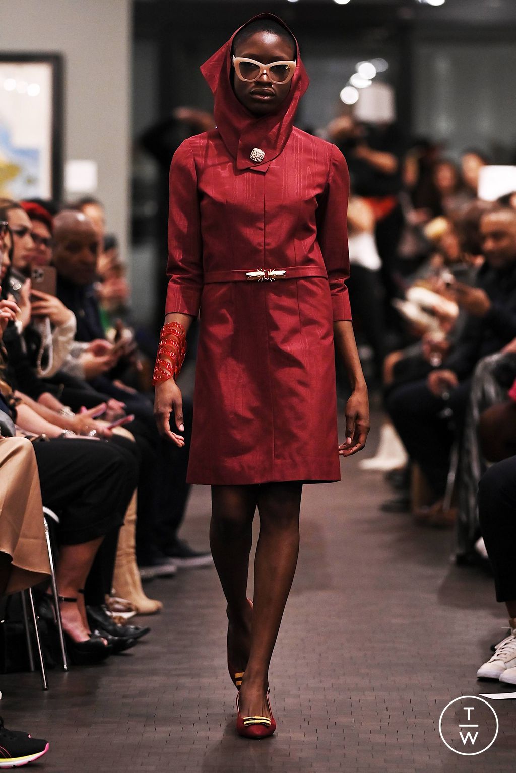 Fashion Week New York Fall/Winter 2023 look 12 de la collection Victor De Souza womenswear