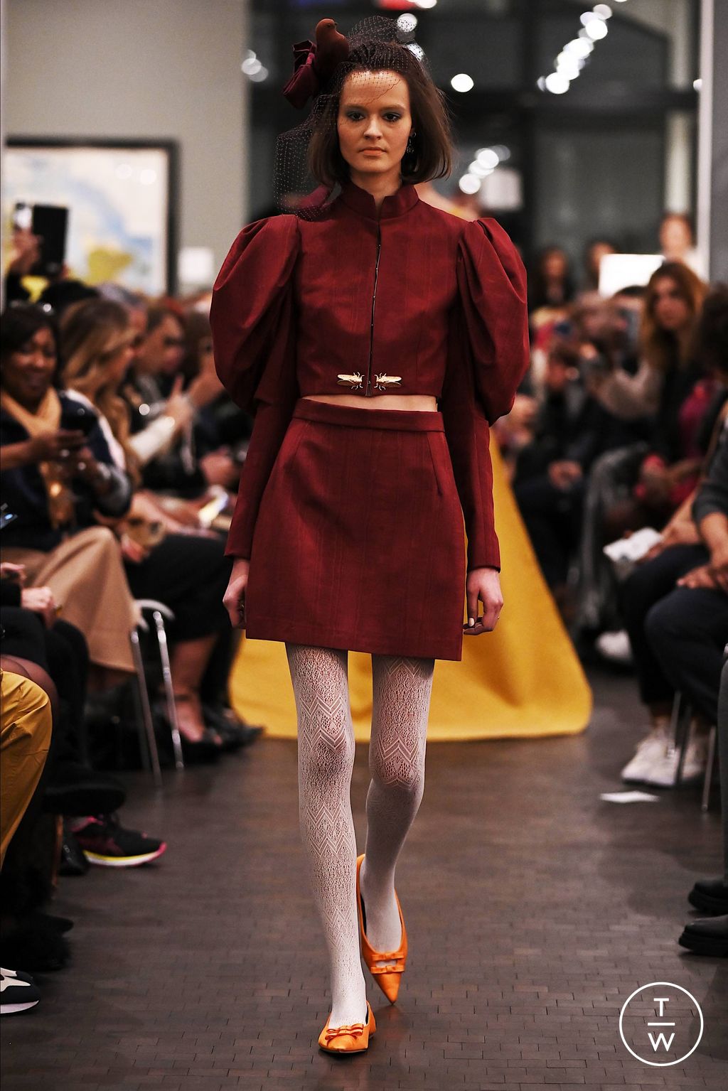 Fashion Week New York Fall/Winter 2023 look 14 de la collection Victor De Souza womenswear