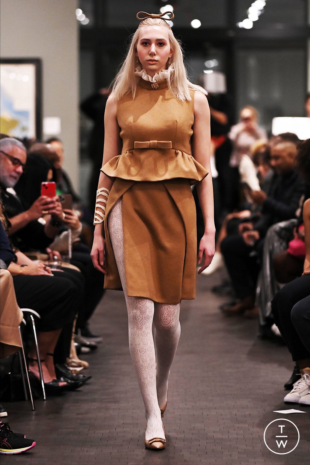 Fashion Week New York Fall/Winter 2023 look 16 from the Victor De Souza collection womenswear