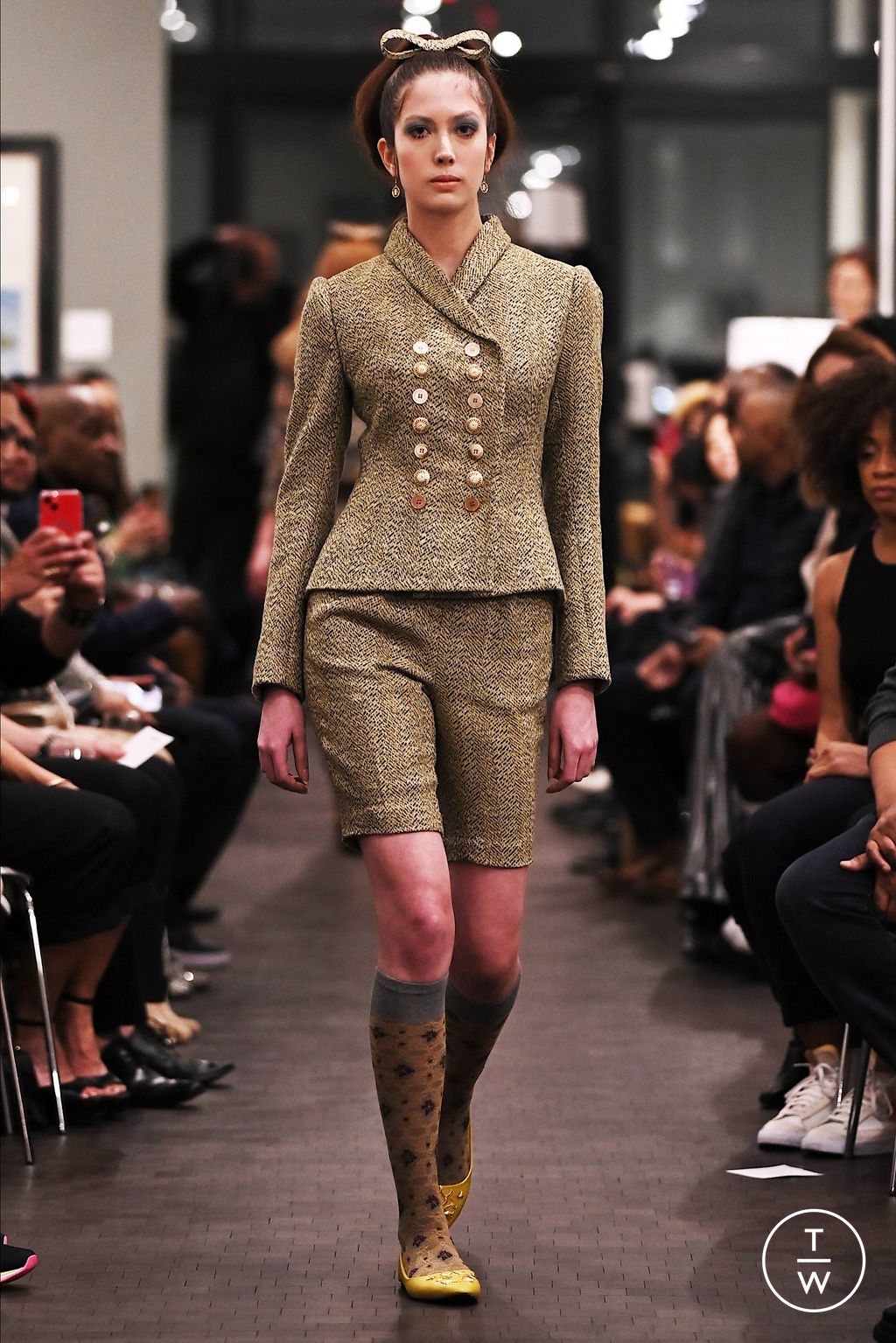 Fashion Week New York Fall/Winter 2023 look 19 de la collection Victor De Souza womenswear
