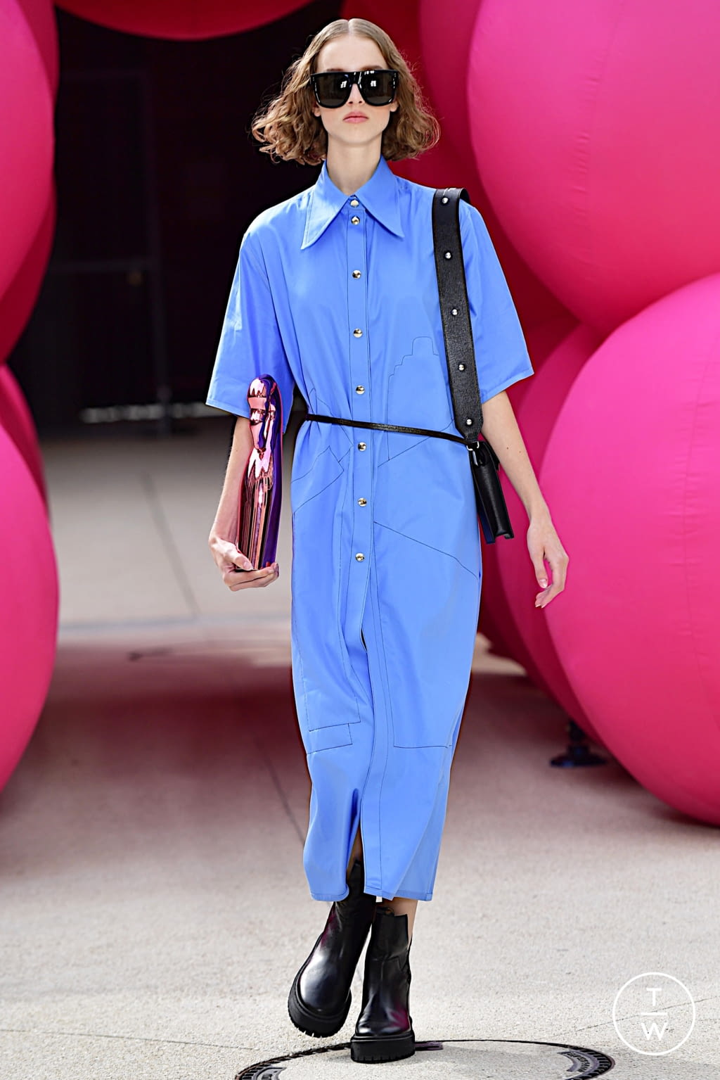 Fashion Week Paris Spring/Summer 2022 look 7 from the Victoria/tomas collection womenswear