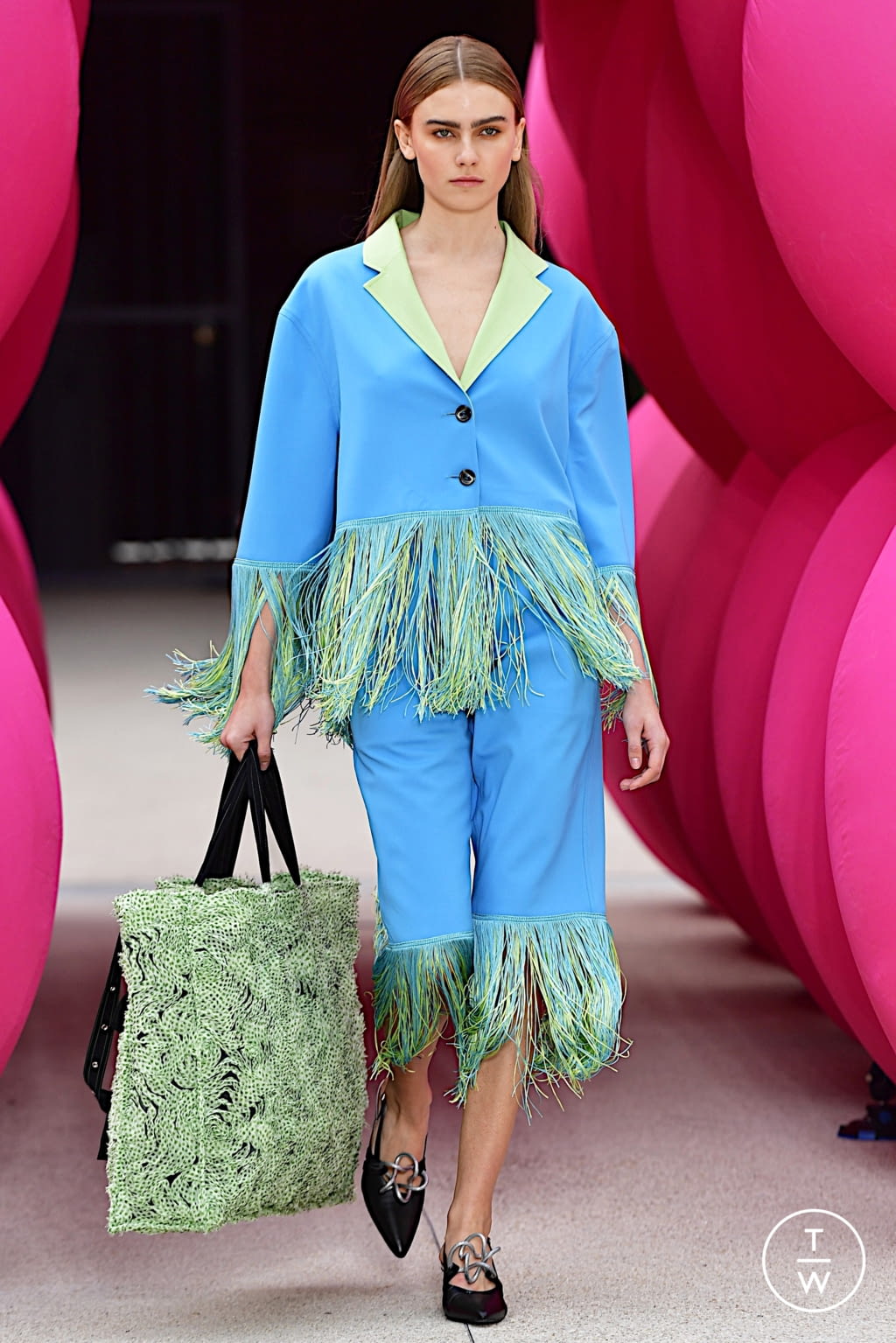 Fashion Week Paris Spring/Summer 2022 look 28 from the Victoria/tomas collection womenswear