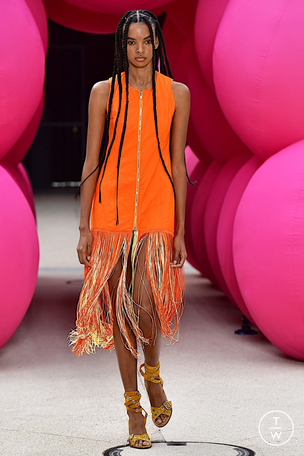 Fashion Week Paris Spring/Summer 2022 look 38 from the Victoria/tomas collection womenswear